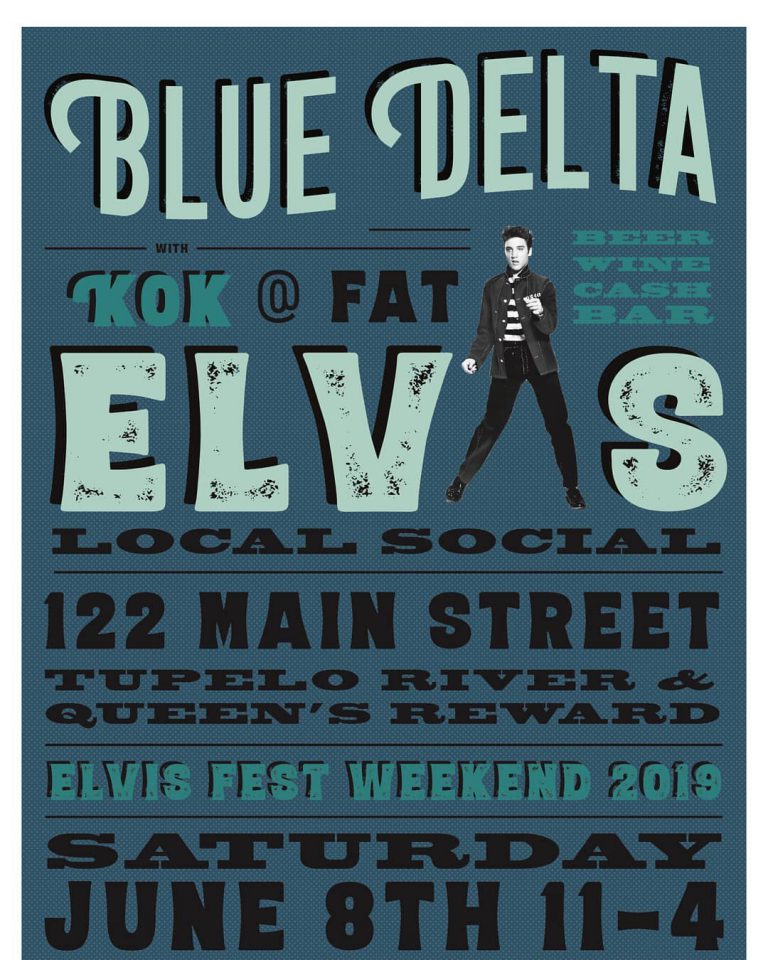 Come see us today downtown at The Elvis Festival and get a free sample of our me