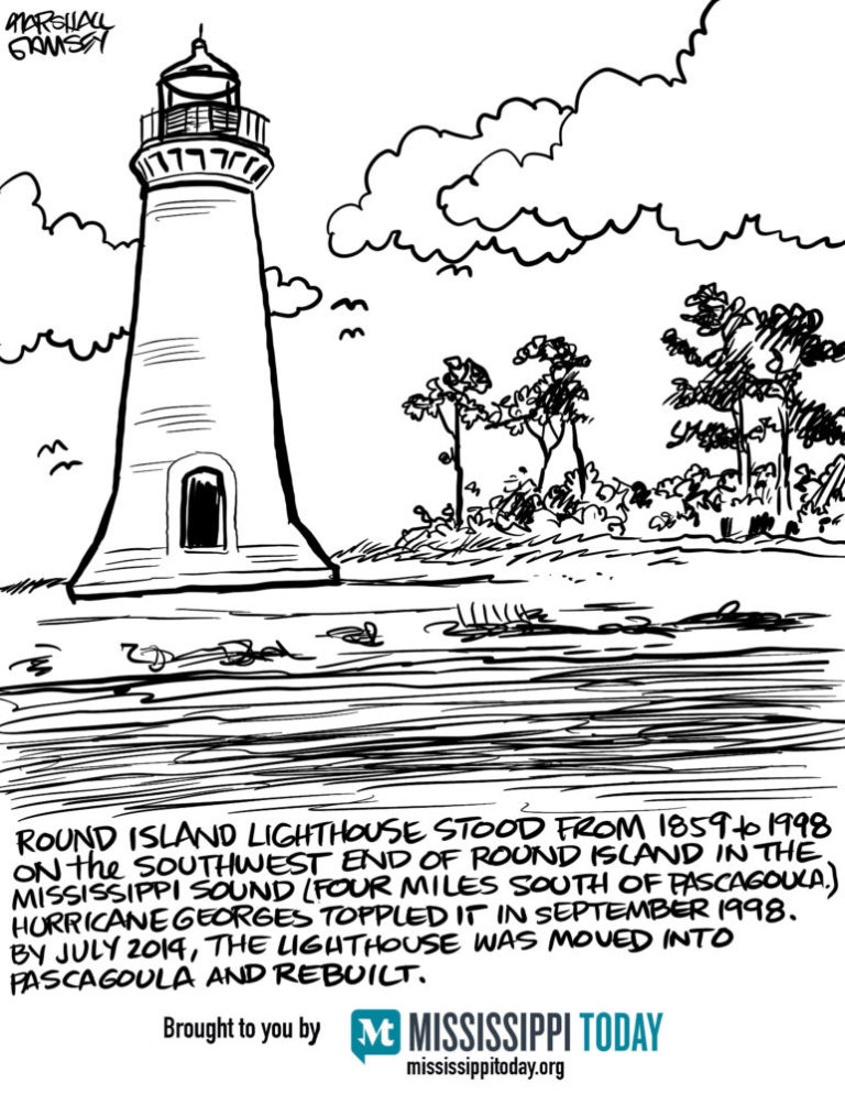 A tour of Mississippi: Round Island Lighthouse