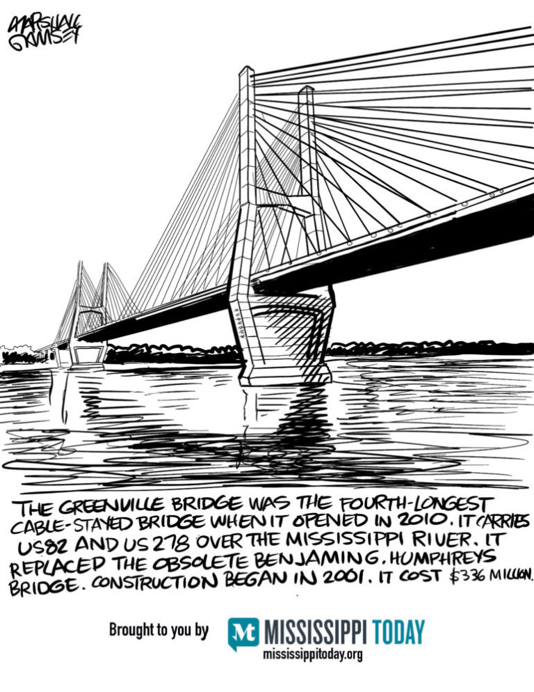 A tour of Mississippi: Greenville Bridge