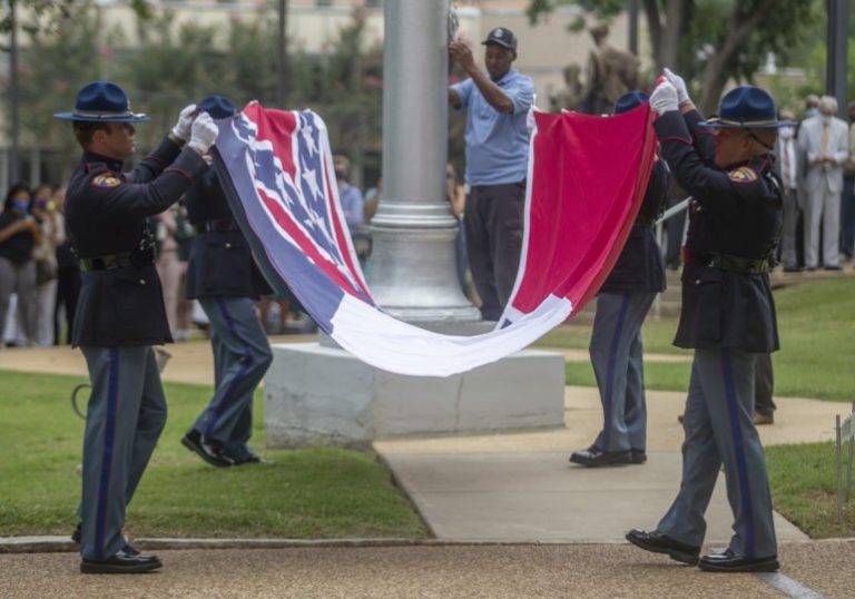 ‘It’s an artifact’: Mississippi officially retires its state flag to a museum