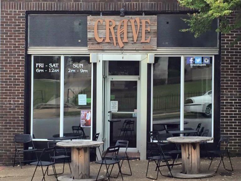 Coffee Shop Stop – Crave – Downtown Tupelo