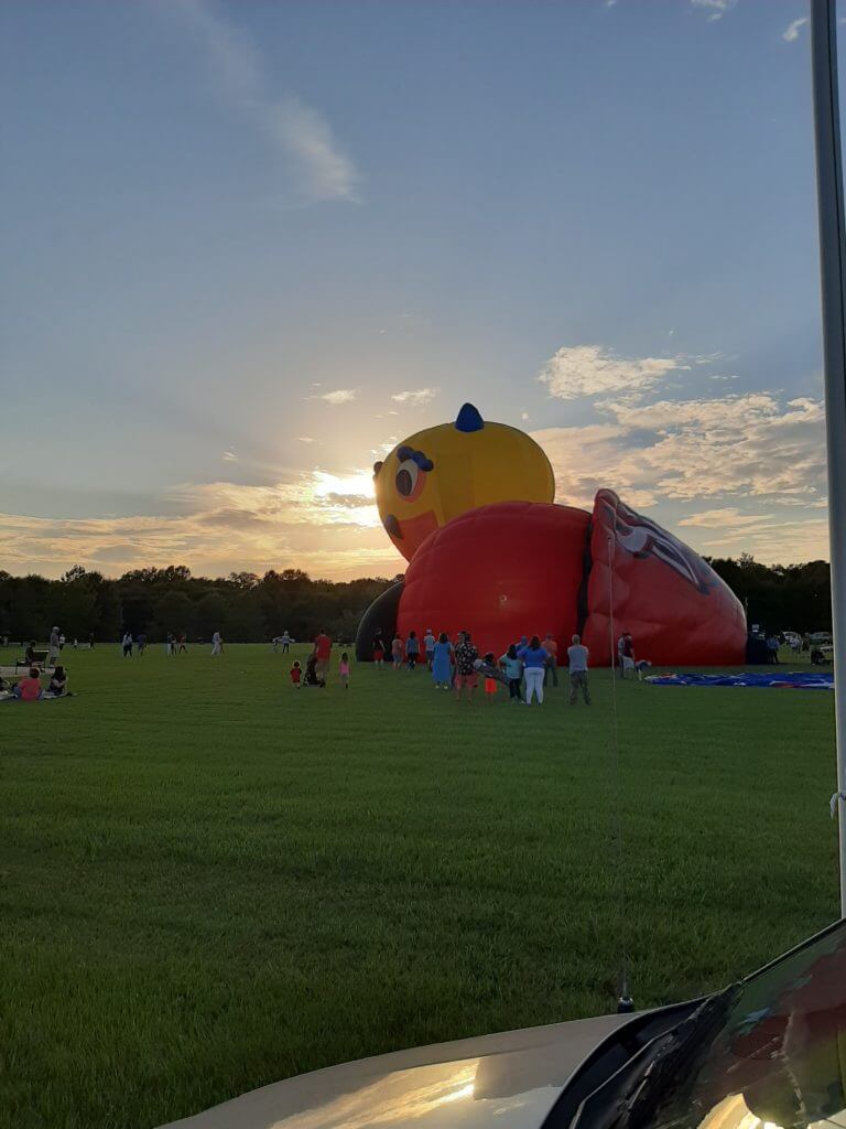 Balloons in Veteran’s Park – A Gallery