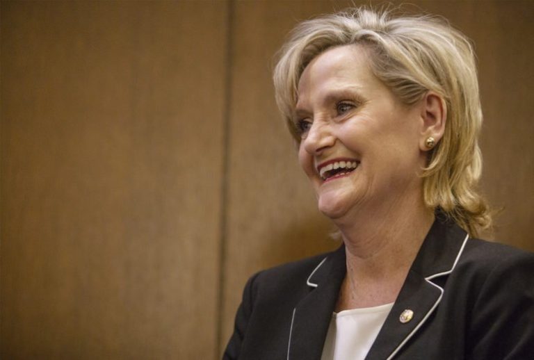 Sen. Cindy Hyde-Smith ducks questions at rare public event after months of laying low
