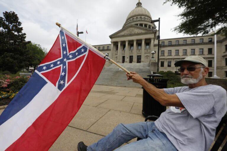 The old state flag with the Confederate battle emblem isn’t dead just yet