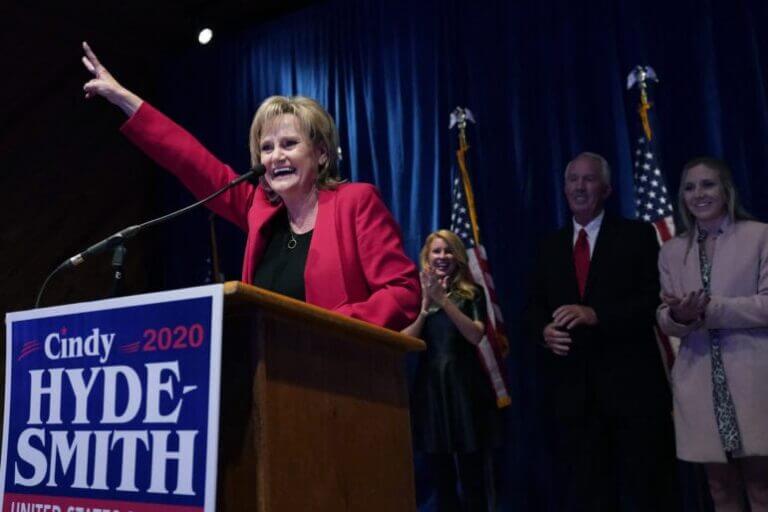 Republican Sen. Cindy Hyde-Smith defeats Democrat Mike Espy for full six-year term