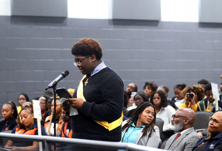 Jackson teens ‘Take the Lead’ and the mic, confronting mayoral hopefuls about youth issues