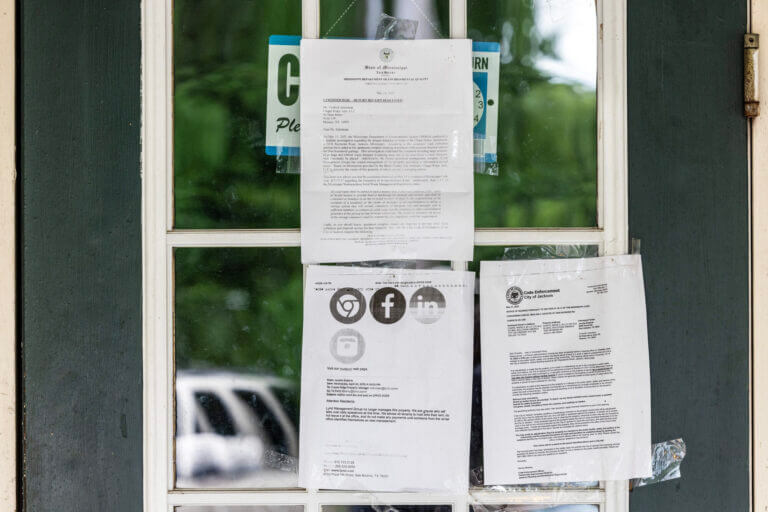 Future uncertain for residents of abandoned south Jackson apartment complex