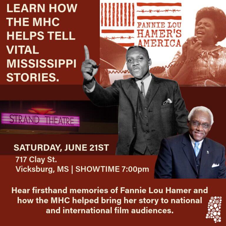 Screening of Fannie Lou Hamer film highlights fundraiser for Mississippi Humanities Council 