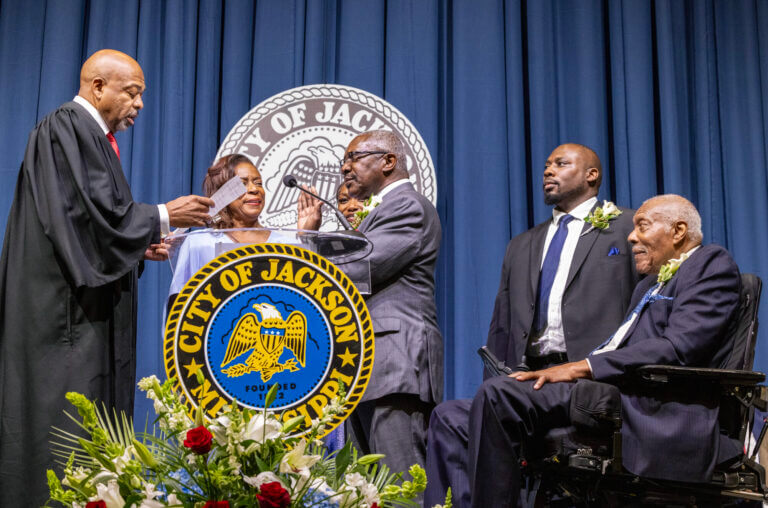 John Horhn takes office as Jackson mayor