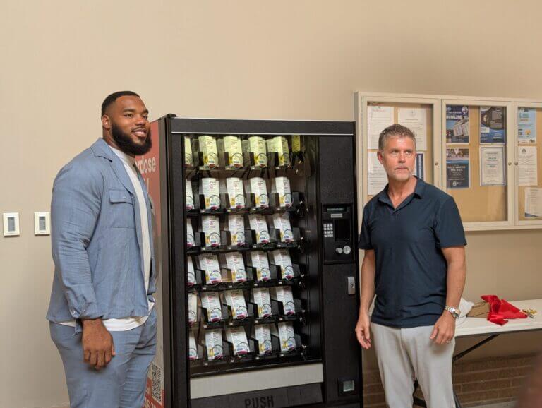 New vending machine provides free medicine to fight opioid overdoses