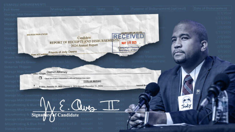 Indicted Jackson prosecutor’s latest campaign finance report rife with errors