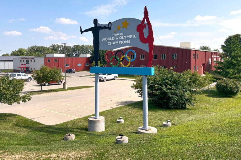 FBI arrests ex-coach of elite gymnastics in Iowa on child porn charge from Mississippi