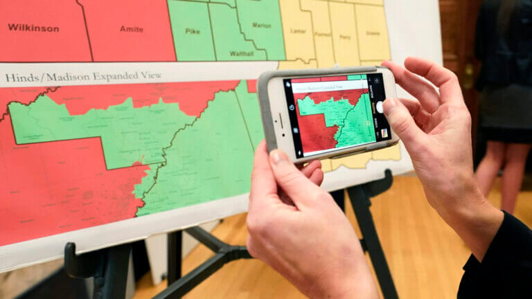 While redistricting battles could wage across country, there’s no fight left in Mississippi