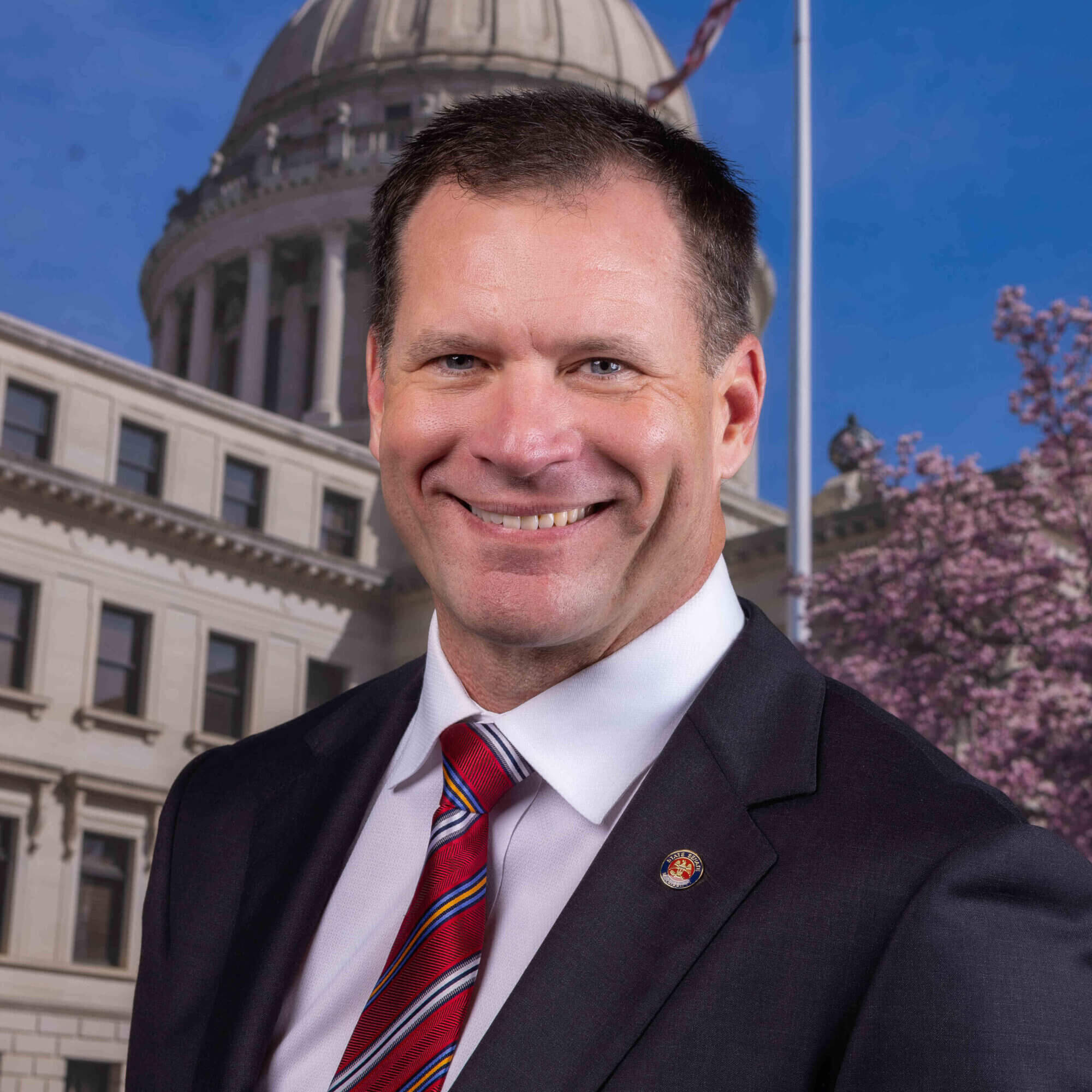 Portrait of Mississippi Senate candidate Chris Johnson