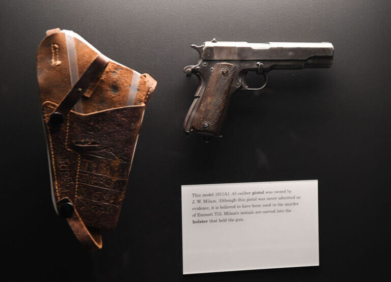 Displaying gun from Emmett Till killing is part of ‘unvarnished truth,’ director of museums says