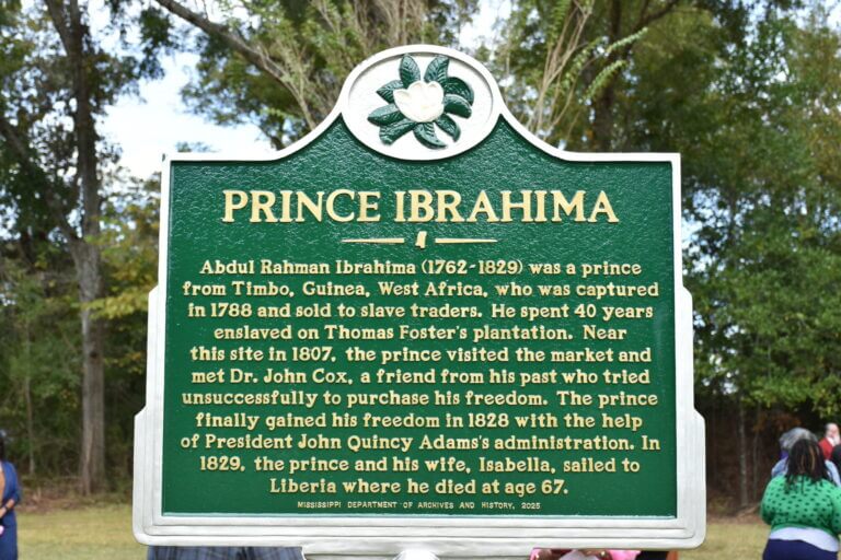 Natchez honors ‘Prince Among Slaves’ Natchez honors ‘Prince Among Slaves’
