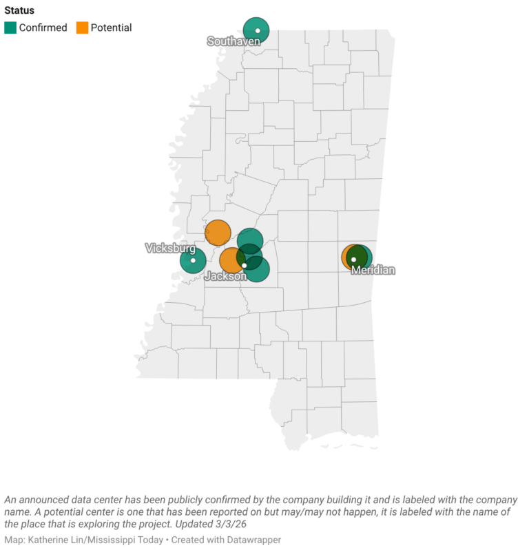 Where are data centers planned? Is there a fix for the alcohol crisis? Mississippi Marketplace