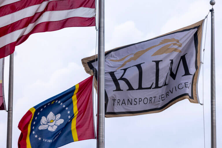 Transport company KLLM is accused of discrimination against women in truck driver training