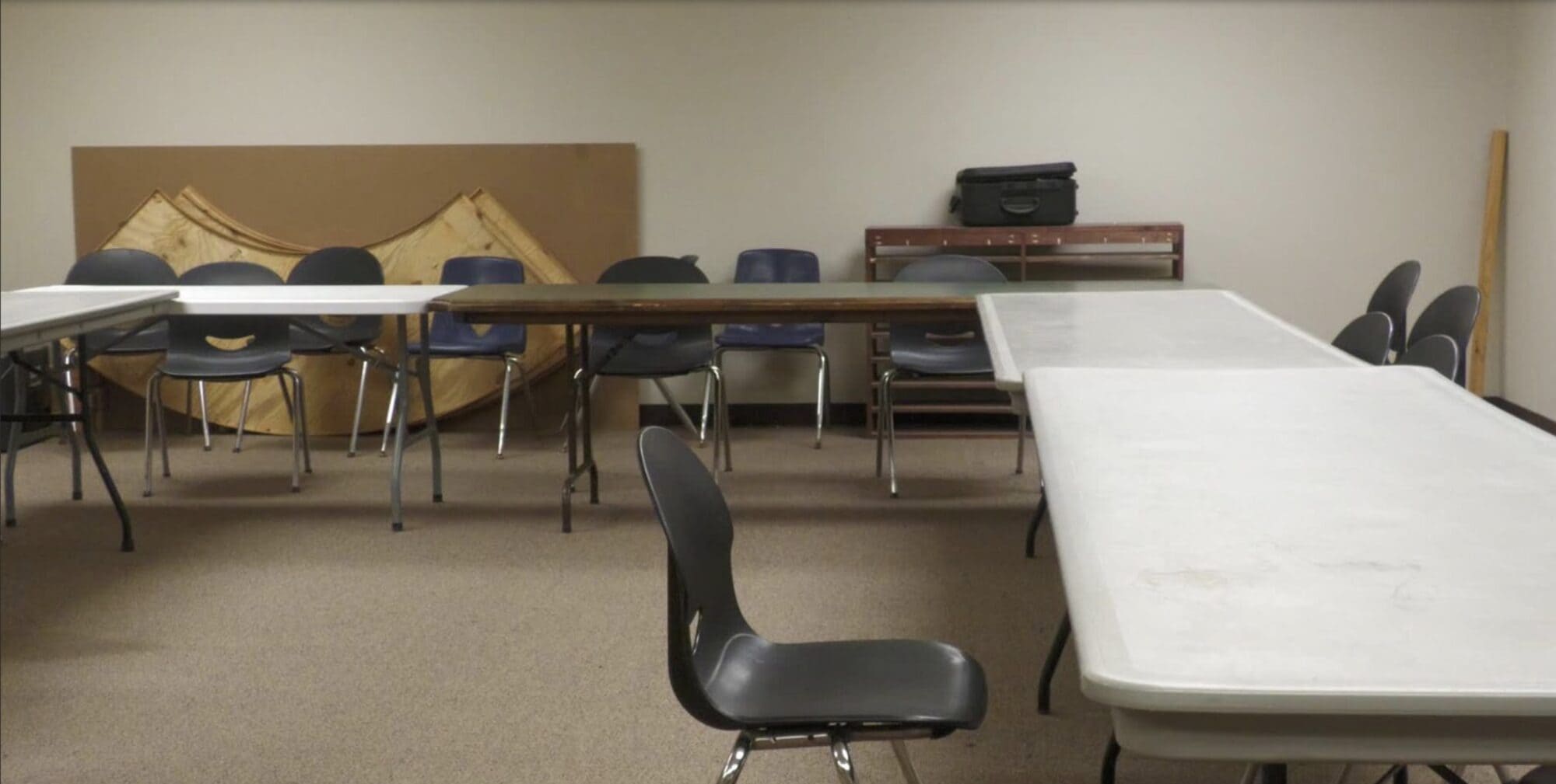 Classroom inside the Stone County Correctional Facility where Pathway Home 5 program participants attend classes.