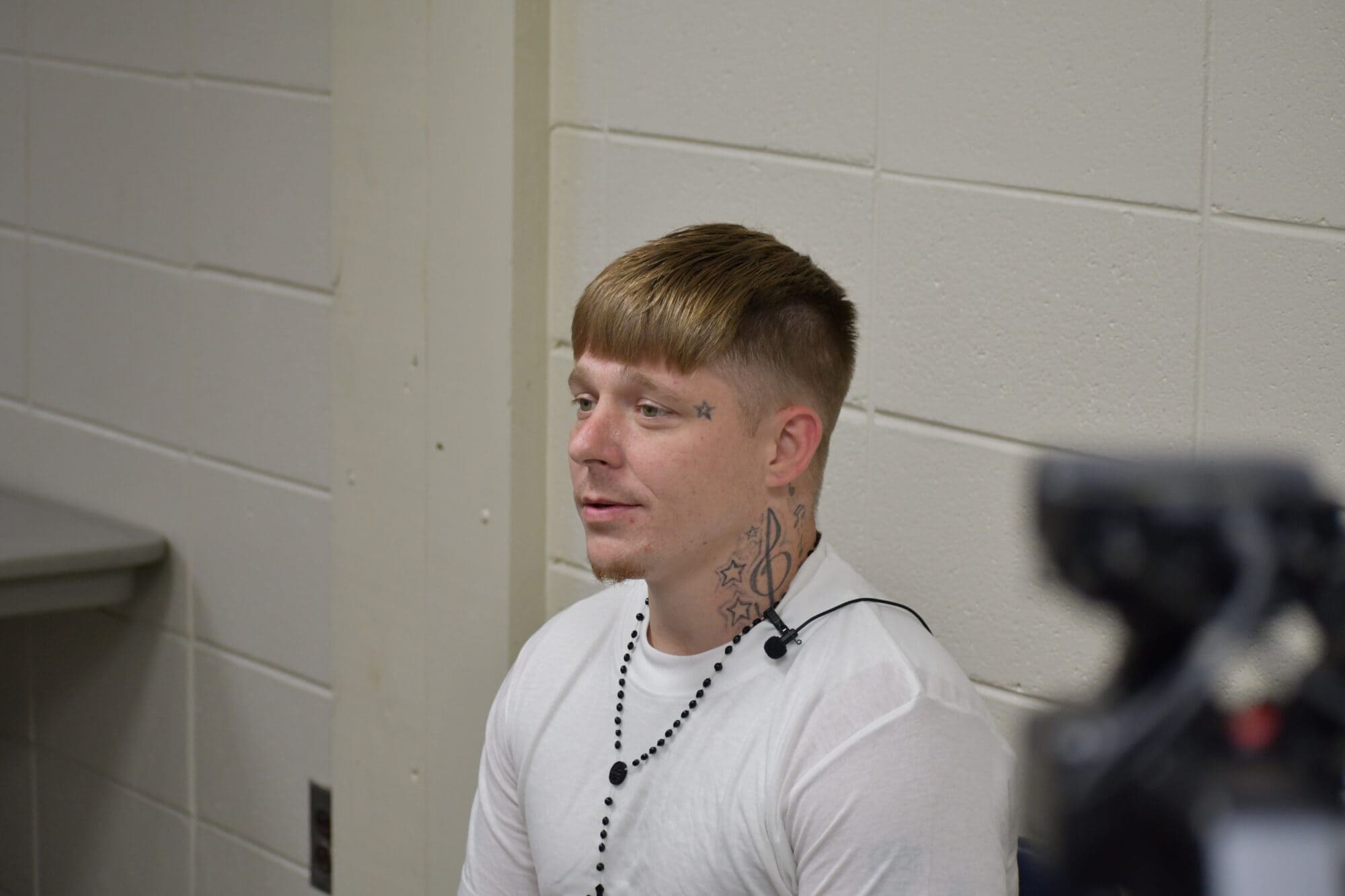 Zachary Brady sits inside the Stone County Correctional Facility and explains his experience with the Pathway Home 5 program.